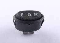 Pequeño Pin oval 6A 125V del interruptor de eje de balancín de NO-O-R 3 con los marcos y el actuador de nylon
