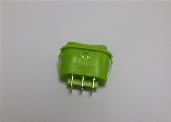 El óvalo formó el mini interruptor de eje de balancín impermeable, interruptor de eje de balancín verde 10a 250v