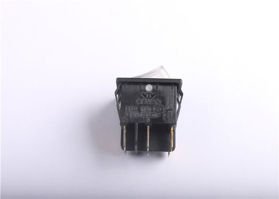 250V 6A se doblan interruptor de eje de balancín