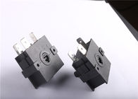 Manija rotatoria 16A 125V del interruptor uno de la fan del Pin del alto rendimiento 3 con el contacto de la aleación de plata
